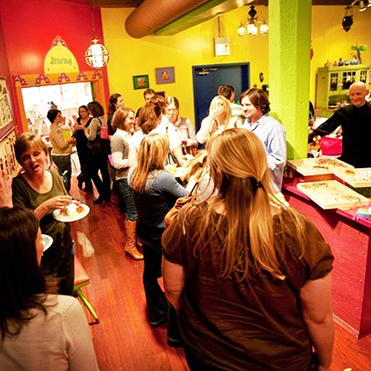 Socializing Space for an Event